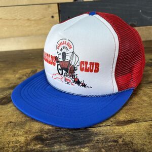 Harolds Club Reno Casino Vintage Snap Back Trucker Hat Mesh Cap